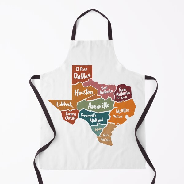 Item preview, Retro Texas map designed and sold by JIGUWORLD.