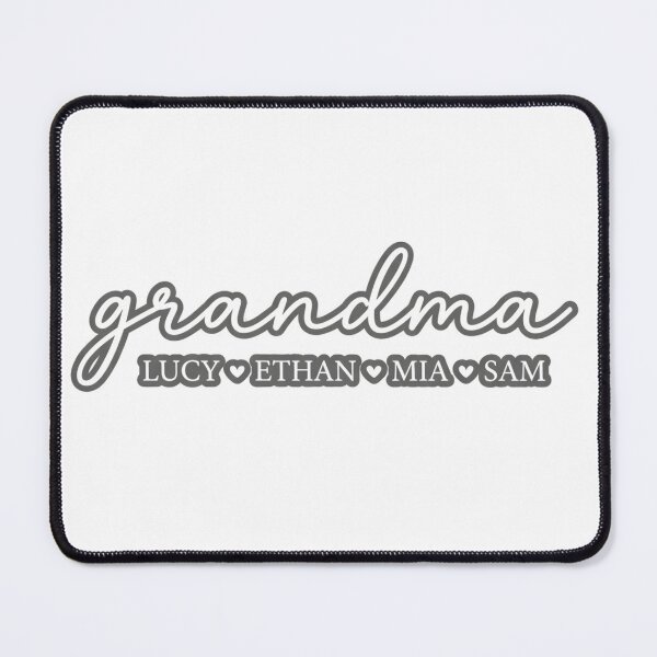 Item preview, Grandma Heart Names - Minimalist Script Personalized Family Design designed and sold by RectifyFashions.