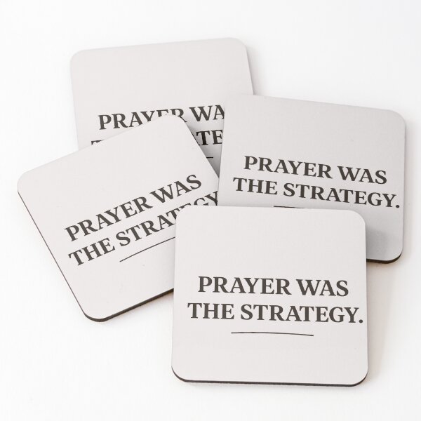 Item preview, Prayer Was the Strategy – Black History Month Faith Design designed and sold by The Melanic.