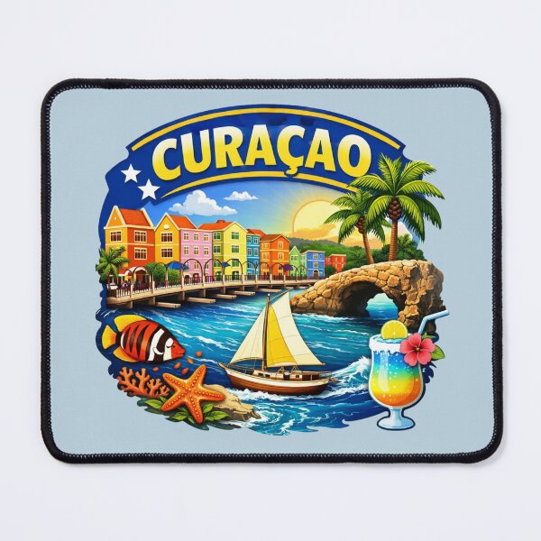 Item preview, Curaçao Island designed and sold by Myra365Art.