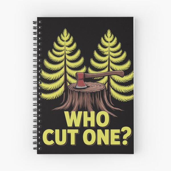 Item preview, Forester Woodworker Logger Lumberjack - Who Cut One designed and sold by berniceschm.