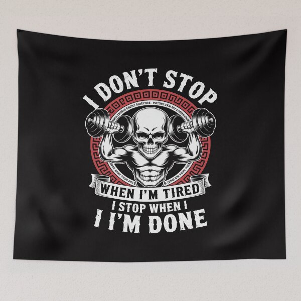 Item preview, Fitness Motivational Gym Workout Bodybuilding Bodybuilder designed and sold by berniceschm.