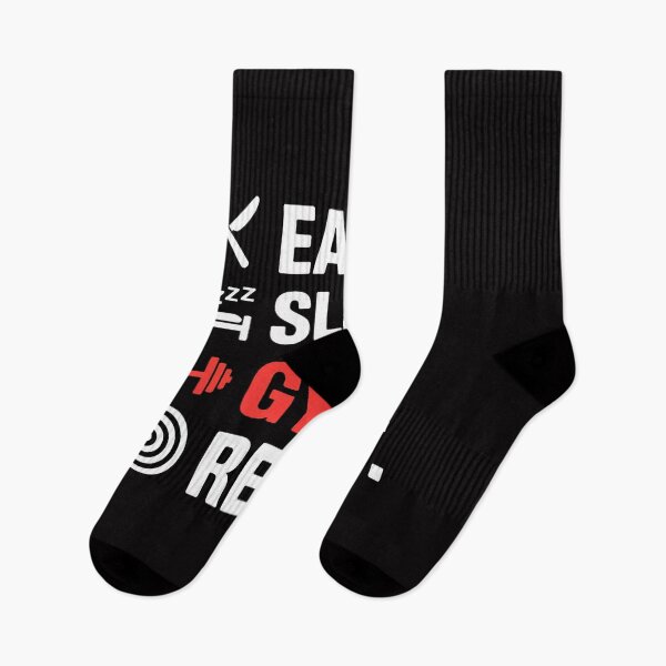 Item preview, Fitness Bodybuilding Eat Sleep Gym Repeat Workout Gym designed and sold by berniceschm.