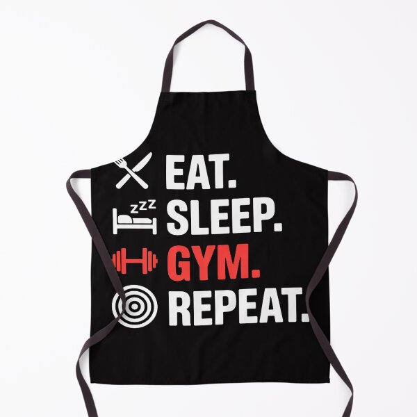 Item preview, Fitness Bodybuilding Eat Sleep Gym Repeat Workout Gym designed and sold by berniceschm.
