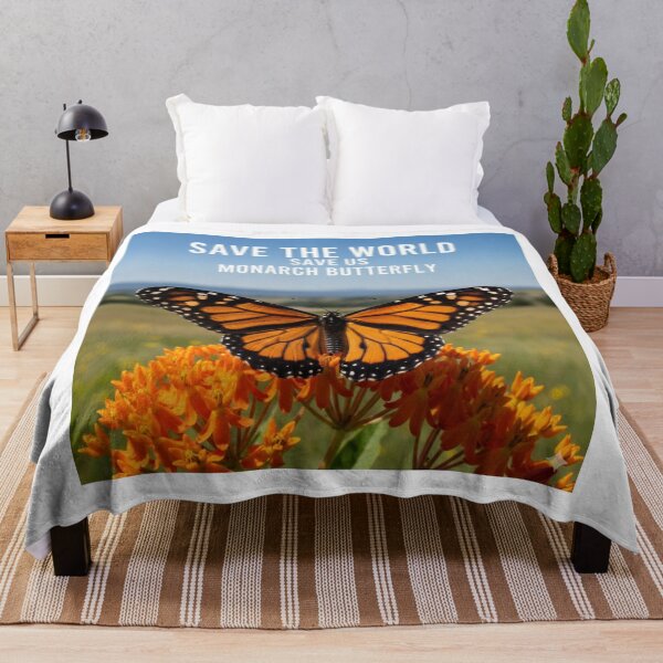 Item preview, Monarch Butterfly - Save the World - Save Us designed and sold by BlingandGifts.