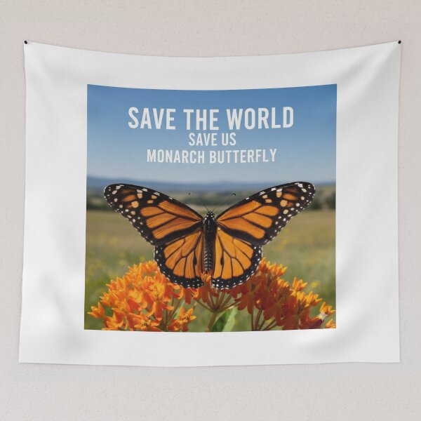 Item preview, Monarch Butterfly - Save the World - Save Us designed and sold by BlingandGifts.