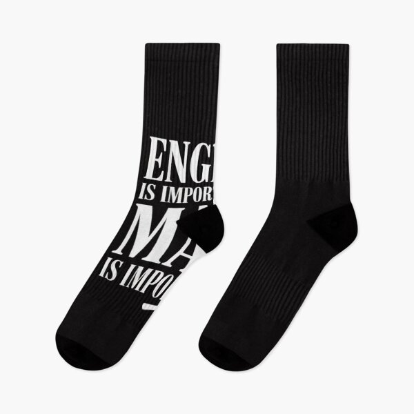 Item preview, English is Important but Math is IMPORTANTER designed and sold by berniceschm.
