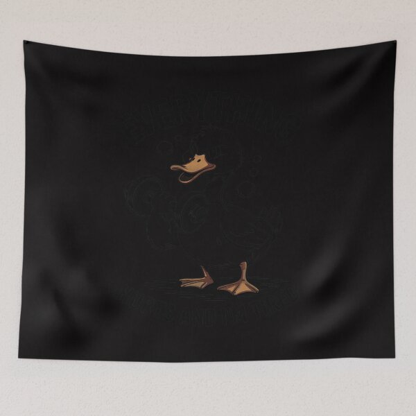 Item preview, Everything Hurts And I'm Tired Fitness Duck Workout designed and sold by berniceschm.