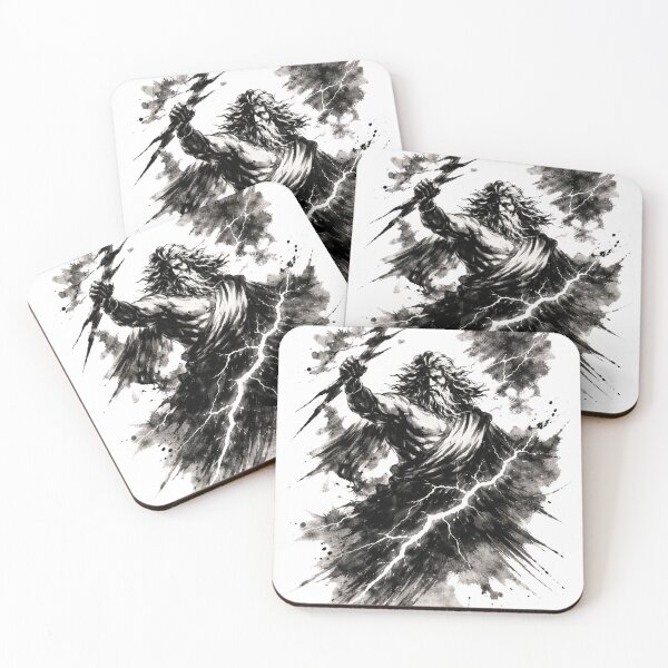 Item preview, Sumi-e Style Zeus  designed and sold by Boski30.