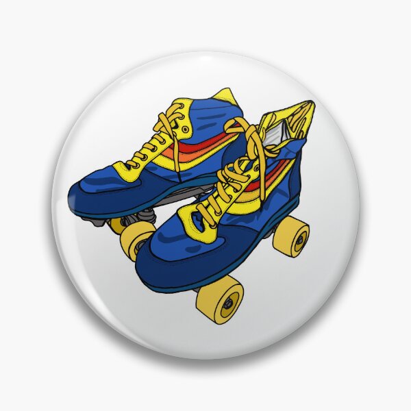 Item preview, 1980s Roller Skates designed and sold by Blockhead Designs.