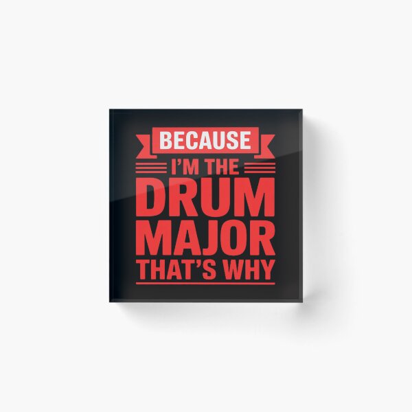 Item preview, Drum Major Drummer Marching Band Player Musician Gifts designed and sold by sonlylya.