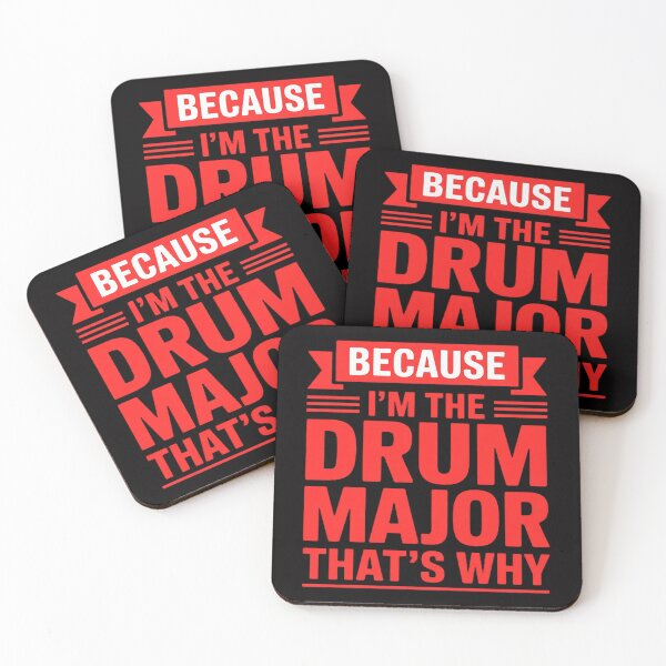 Item preview, Drum Major Drummer Marching Band Player Musician Gifts designed and sold by sonlylya.