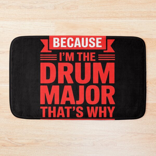 Item preview, Drum Major Drummer Marching Band Player Musician Gifts designed and sold by sonlylya.