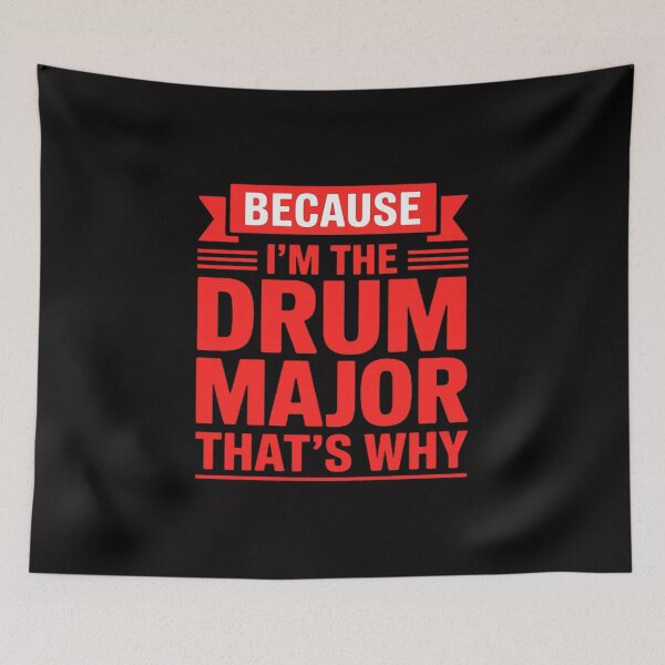 Item preview, Drum Major Drummer Marching Band Player Musician Gifts designed and sold by sonlylya.