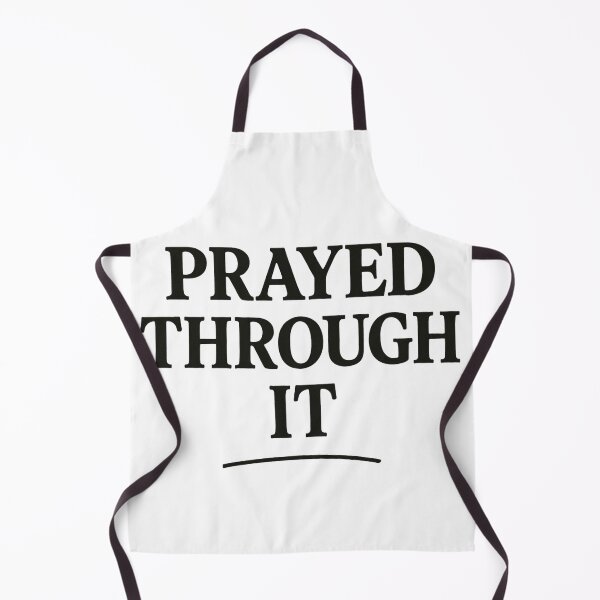 Item preview, Prayed Through It – Black History Month Faith Typography designed and sold by The Melanic.