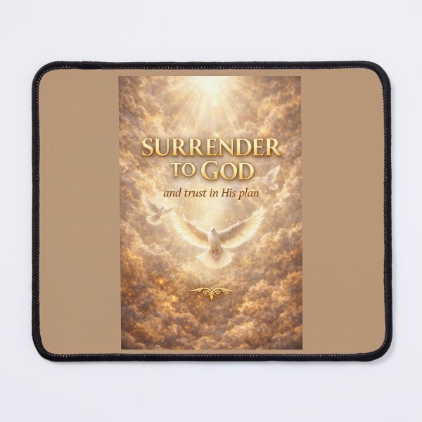 Item preview, surrender to GOD and trust in his plan designed and sold by ocd_Jessica.
