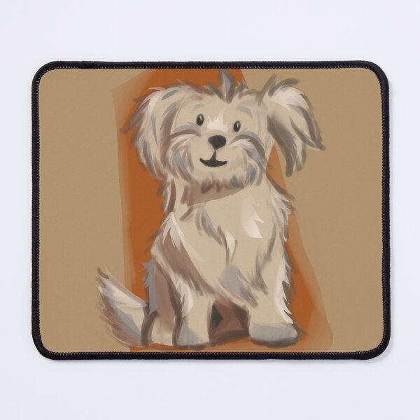 Item preview, White Maltese Dog is happy to see you designed and sold by arrowofthyme.