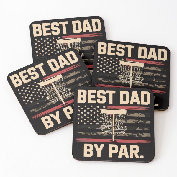 Item preview, Disc Golf Frisbee Best Dad Par Camo US flag Golfer designed and sold by sonlylya.