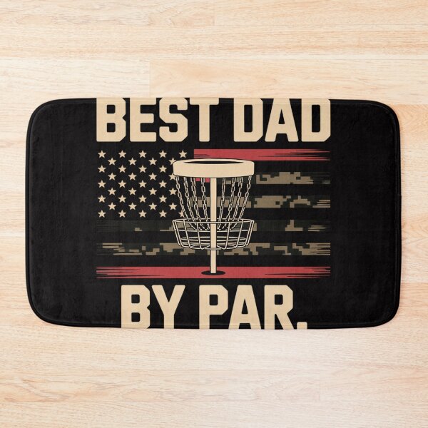 Item preview, Disc Golf Frisbee Best Dad Par Camo US flag Golfer designed and sold by sonlylya.