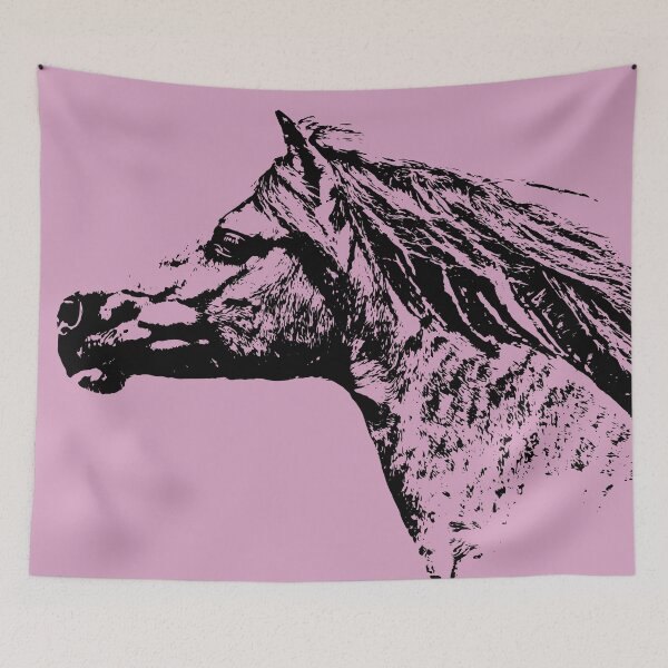 Item preview, Welsh Pony in Pink Lavender Colour of the Year 2018 designed and sold by Ladyfyre.