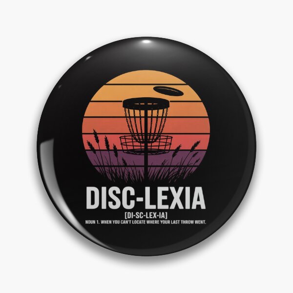 Item preview, Disc Golf disc-lexia disc golf meme disc golf designed and sold by sonlylya.