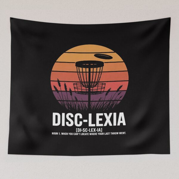 Item preview, Disc Golf disc-lexia disc golf meme disc golf designed and sold by sonlylya.