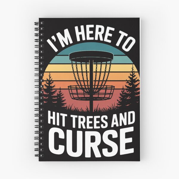 Item preview, Disc Golf  Hit Trees and Curse Disc Golf Gift designed and sold by sonlylya.