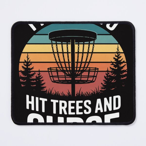 Item preview, Disc Golf  Hit Trees and Curse Disc Golf Gift designed and sold by sonlylya.