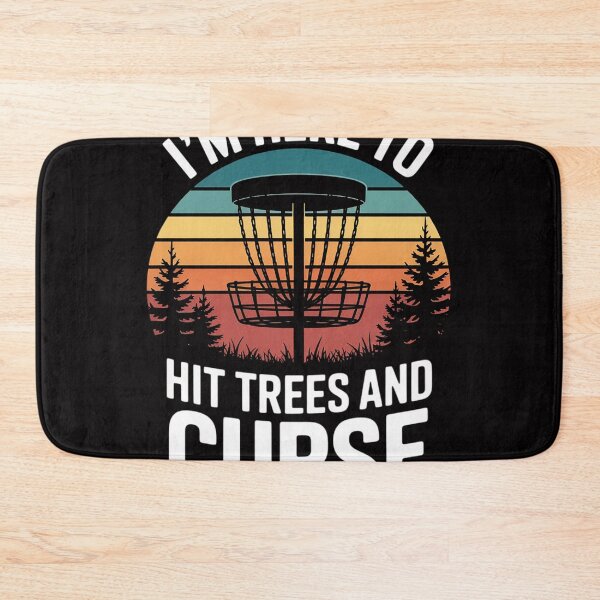 Item preview, Disc Golf  Hit Trees and Curse Disc Golf Gift designed and sold by sonlylya.