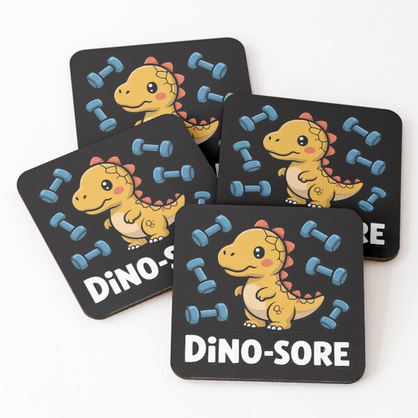 Item preview, Dinosaur Workout Gym Fitness Lifting, Cute Dino Sore designed and sold by sonlylya.