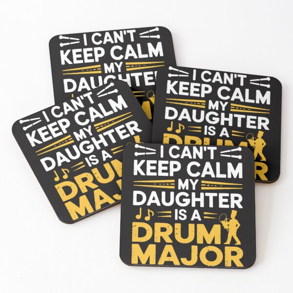 Item preview, Daughter Drum Major Mom Dad Keep Calm Marching Band designed and sold by sonlylya.