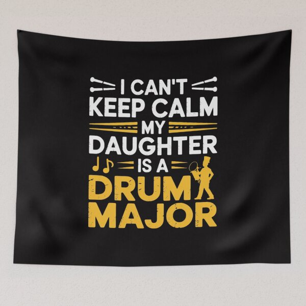 Item preview, Daughter Drum Major Mom Dad Keep Calm Marching Band designed and sold by sonlylya.