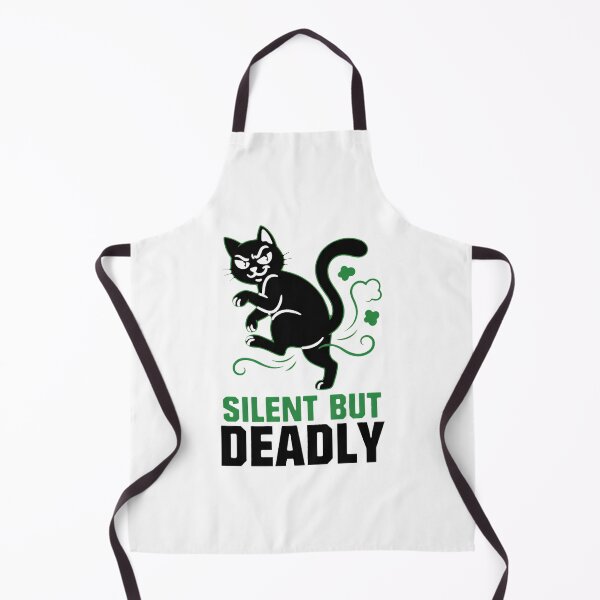 Item preview, Silent But Deadly Funny Sneaky Cat Poop Humor designed and sold by Quillway.