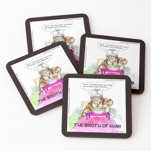 Item preview, The Broth of Khan – Cozy Sci‑Fi Pun Cartoon designed and sold by Rick London Gifts.