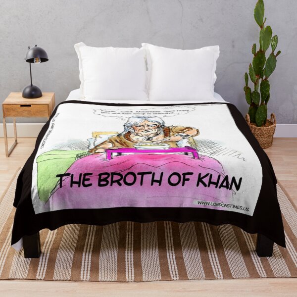 Item preview, The Broth of Khan – Cozy Sci‑Fi Pun Cartoon designed and sold by Rick London Gifts.