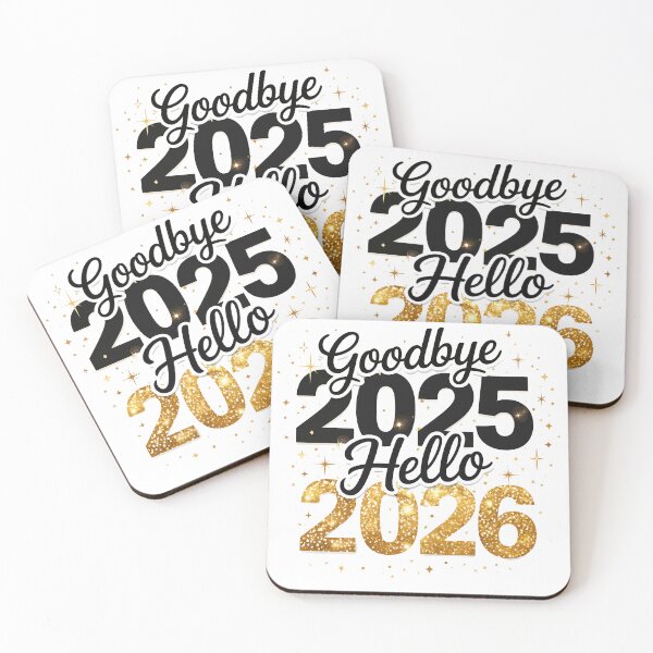 Item preview, Goodbye 2025 Hello 2026 Shirt – Happy New Year Gold Glitter Typography T-Shirt designed and sold by OreoStudio.