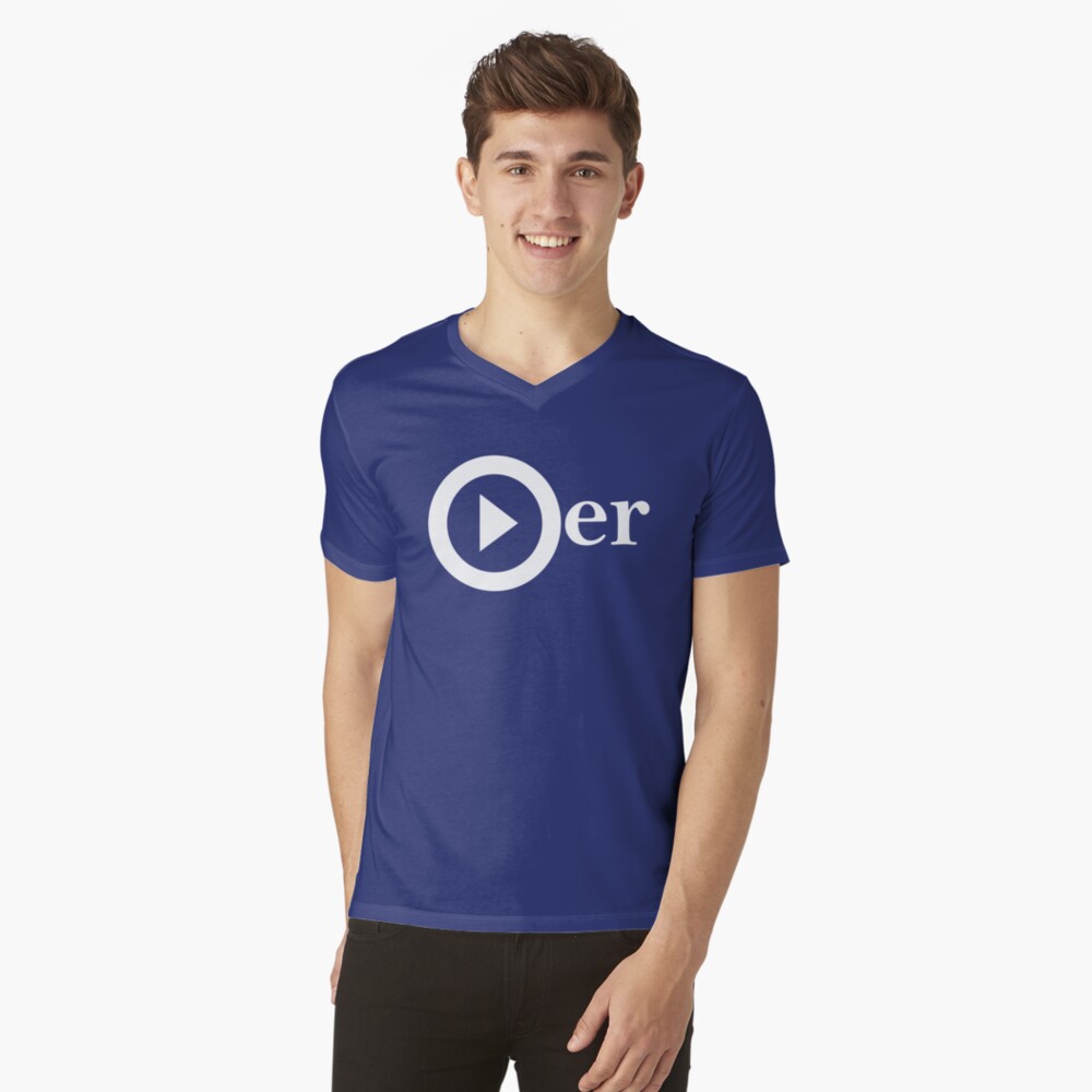 Item preview, V-Neck T-Shirt designed and sold by lilyquotes.