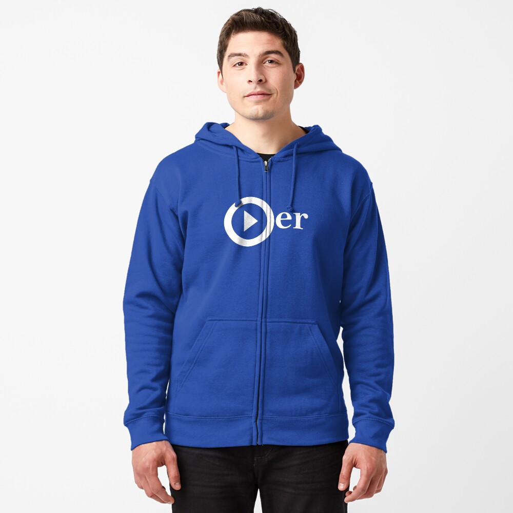 Item preview, Zipped Hoodie designed and sold by lilyquotes.