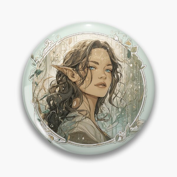 Item preview, Elf Girl Portrait designed and sold by MrHide.