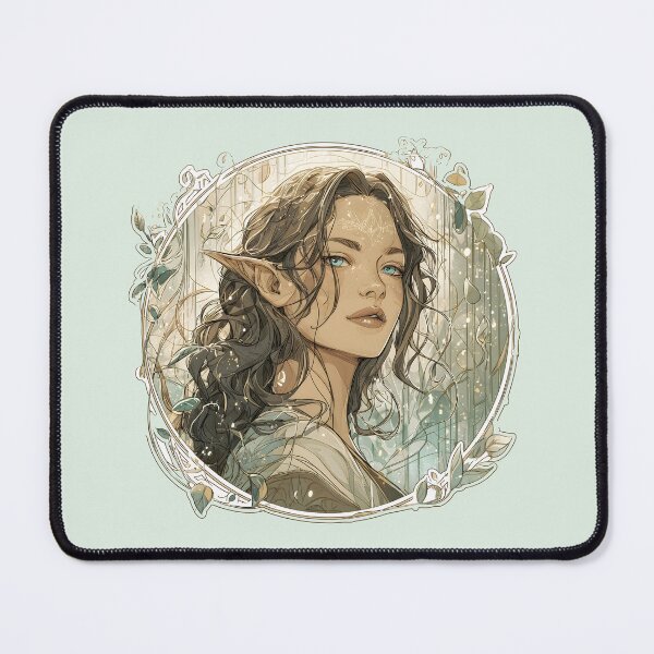 Item preview, Elf Girl Portrait designed and sold by MrHide.