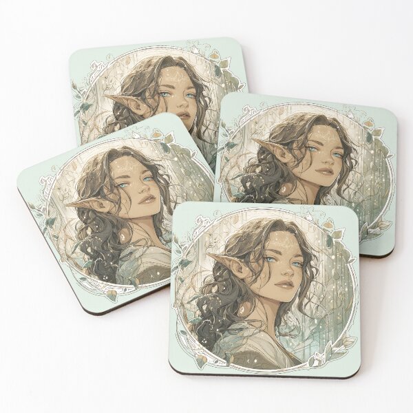 Item preview, Elf Girl Portrait designed and sold by MrHide.