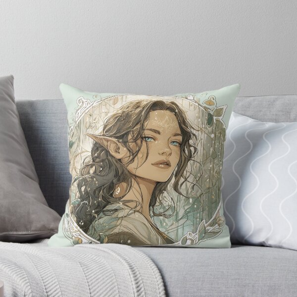 Item preview, Elf Girl Portrait designed and sold by MrHide.