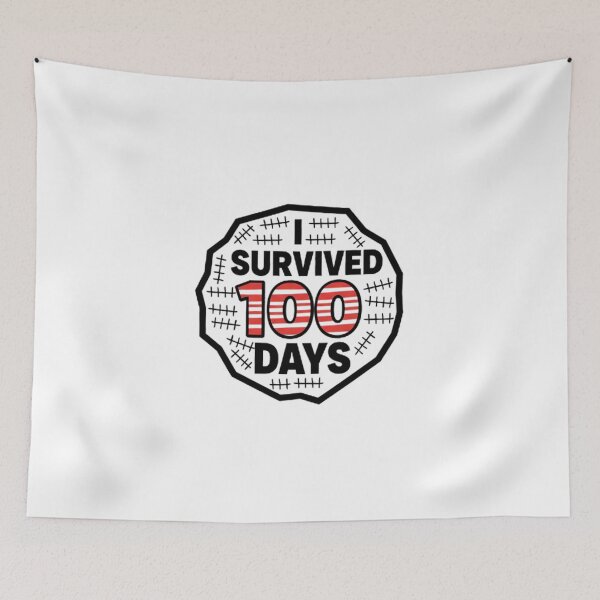 Item preview, 100 Days of School Survivor designed and sold by Mainuld1923.