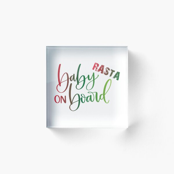 Item preview, Baby On Board: Rasta designed and sold by Motel Sunset.