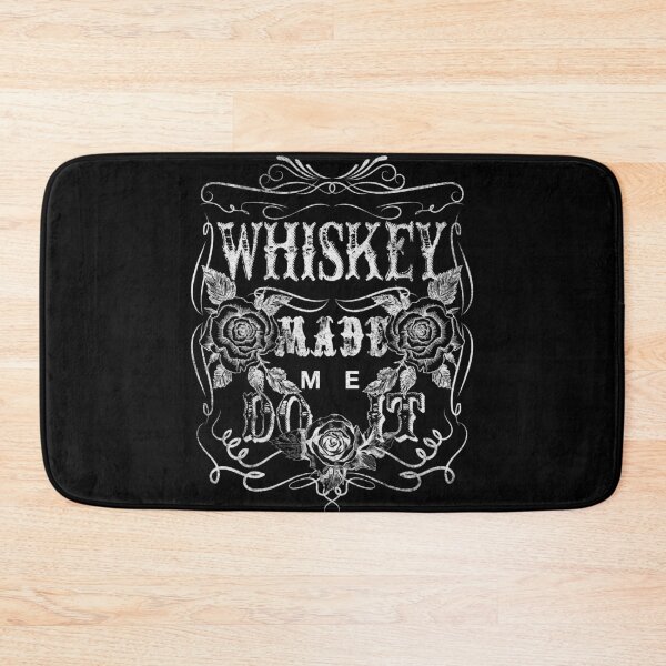 Item preview, Vintage Whiskey Made Me Do It Floral Graphic designed and sold by The secret storage room.