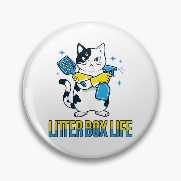 Item preview,  Litter Box Life Funny Cat Parent Cleaning Humor designed and sold by Quillway.