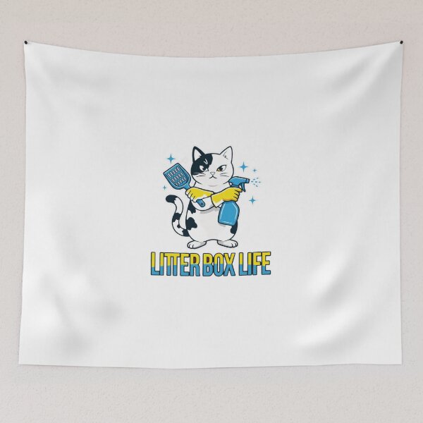 Item preview,  Litter Box Life Funny Cat Parent Cleaning Humor designed and sold by Quillway.