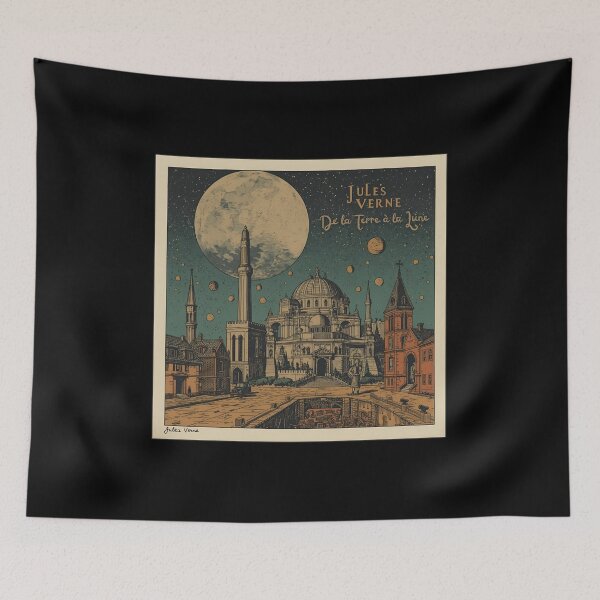 Item preview, 'From the Earth to the Moon' Jules Verne designed and sold by Filologica.