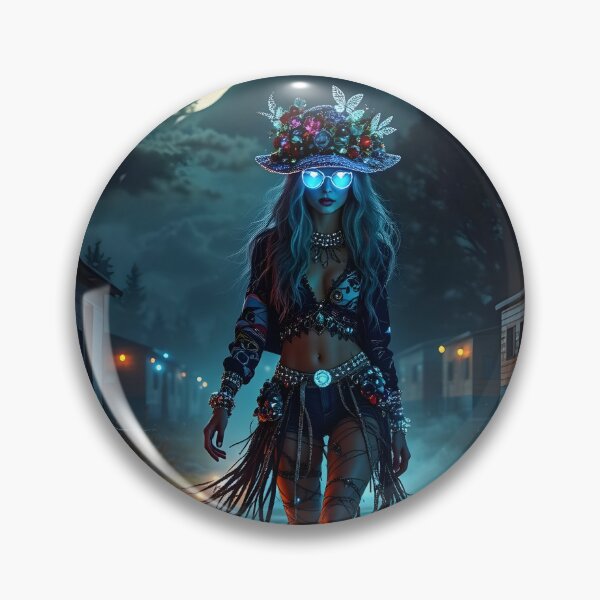 Item preview, Neon Midnight Festival Queen designed and sold by Mythinkingart.