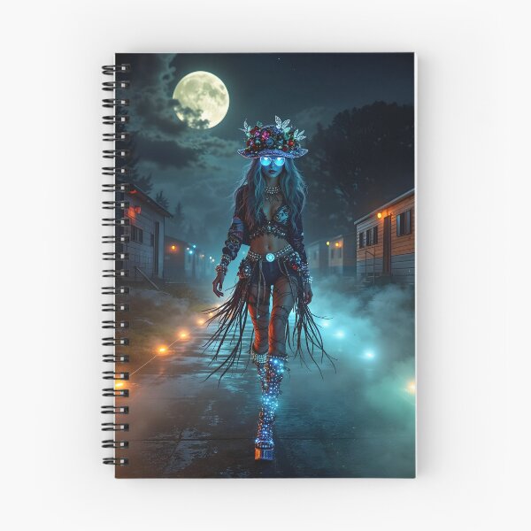 Item preview, Neon Midnight Festival Queen designed and sold by Mythinkingart.